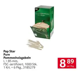 Transgourmet Pap Star Pure Pommesholzgabeln Angebot
