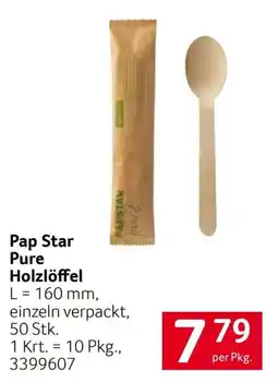 Transgourmet Pap Star Pure Holzlöffel Angebot