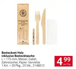 Transgourmet Besteckset Holz Angebot