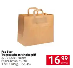 Transgourmet Pap Star Tragetasche mit Haltegriff Angebot