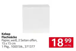 Transgourmet Kebap Flachsäcke Angebot