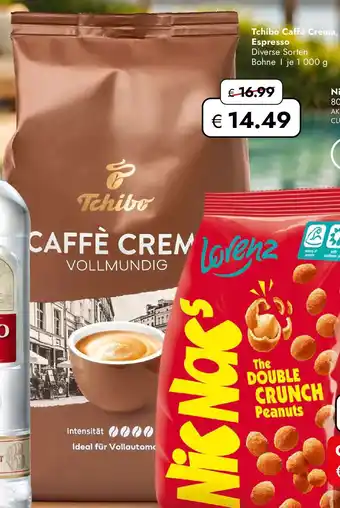 Travel FREE Tchibo Caffé Crema Espresso Angebot