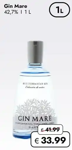 Travel FREE Gin Mare 42.7% Angebot