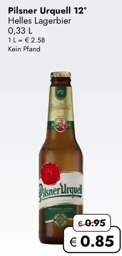 Travel FREE Pilsner Urquell 12° Angebot