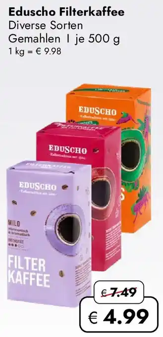 Travel FREE Eduscho Filterkaffee Angebot