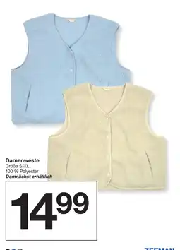 Zeeman Damenweste Angebot