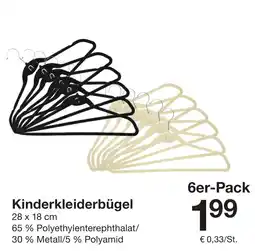 Zeeman Kinderkleiderbügel Angebot