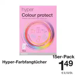 Zeeman Hyper-Farbfangtücher Angebot