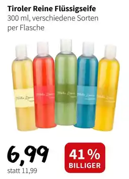 Der Grissemann Tiroler Reine Flüssigseife Angebot