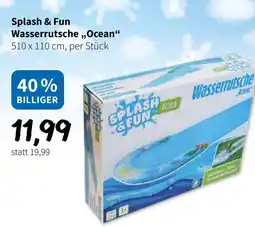Der Grissemann Splash & Fun Wasserrutsche „Ocean“ Angebot