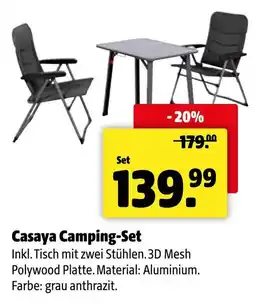 Der Grissemann Casaya Camping-Set Angebot