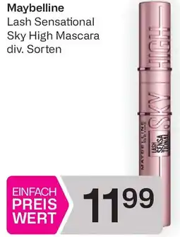 Bipa Maybelline Lash Sensational Sky High Mascara Angebot