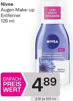 Bipa Nivea Augen Make-up Entferner Angebot