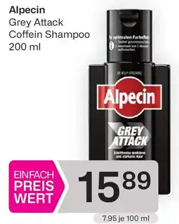 Bipa Alpecin Grey Attack Coffein Shampoo Angebot