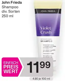Bipa John Frieda Shampoo Angebot