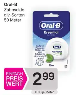 Bipa Oral-B Zahnseide Angebot