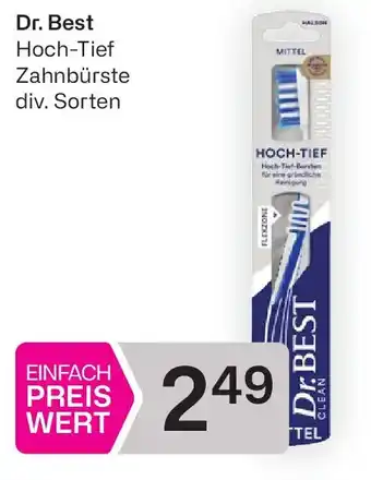 Bipa Dr. Best Hoch-Tief Zahnbürste Angebot