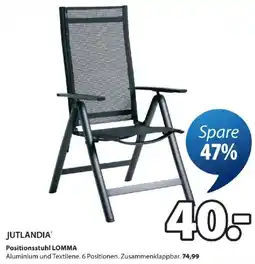 JYSK JUTLANDIA Positionsstuhl LOMMA Angebot
