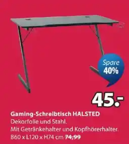 JYSK Gaming-Schreibtisch HALSTED Angebot