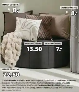 JYSK Kuscheldecke KORNVALMUE Angebot