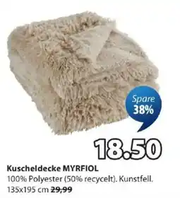 JYSK Kuscheldecke MYRFIOL Angebot