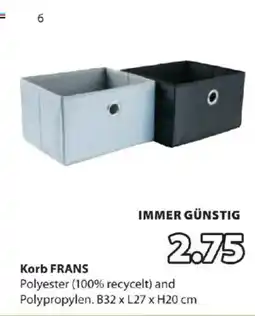 JYSK Korb FRANS Angebot