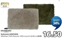 JYSK Kronborg Badematte SANDVIKEN Angebot