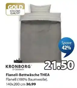 JYSK Kronborg Flanell-Bettwäsche THEA Angebot