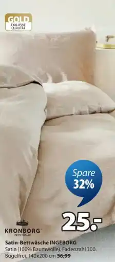 JYSK Satin-Bettwäsche INGEBORG Angebot