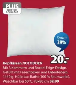 JYSK Kopfkissen NOTODDEN Angebot