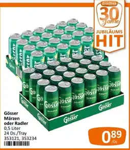 Kastner Gösser Märzen oder Radler Angebot