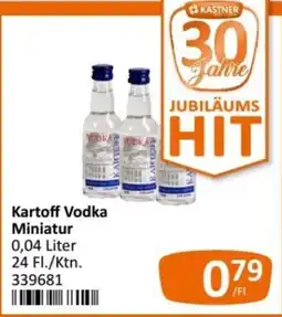 Kastner Kartoff Vodka Miniatur Angebot