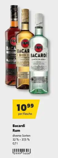 Eurogast Grissemann Bacardi Rum Angebot