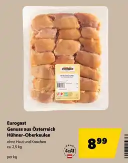 Eurogast Grissemann Eurogast Genuss aus Österreich Hühner-Oberkeulen Angebot