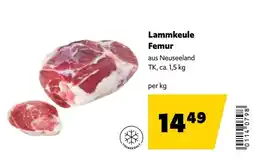 Eurogast Grissemann Lammkeule Femur Angebot