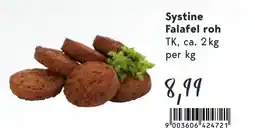 Eurogast Grissemann Systine Falafel roh Angebot
