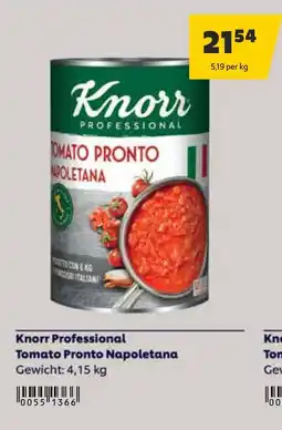Eurogast Grissemann Knorr Professional Tomato Pronto Napoletana Angebot