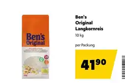 Eurogast Grissemann Ben's Original Langkornreis Angebot