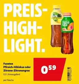 Eurogast Grissemann Fuzetea Pfirsich-Hibiskus oder Zitrone-Zitronengras Angebot