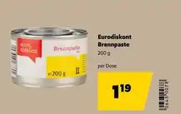 Eurogast Grissemann Eurodiskont Brennpaste Angebot
