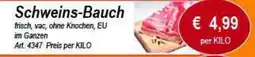 Nemetz Markt Schweins-Bauch Angebot