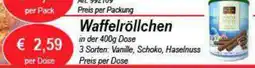 Nemetz Markt Waffelröllchen Angebot