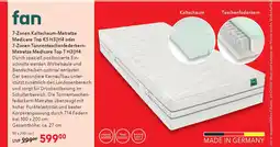 Matratzen Concord 7-zonen kaltschaum-matratze medicare top ks h3 | h4 oder 7-zonen tonnentaschenfederkern- matratze medicare top t h3|h4 Angebot