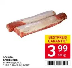 Transgourmet Schwein Karreerose Angebot