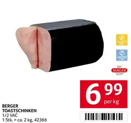 Transgourmet Berger Toastschinken Angebot