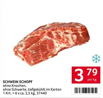 Transgourmet Schwein Schopf Angebot