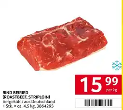 Transgourmet Rind Beiried (Roastbeef, Striploin) Angebot