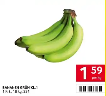 Transgourmet Bananen Grün KL.1 Angebot