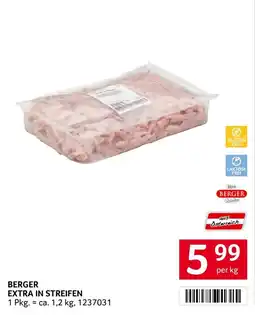 Transgourmet Berger Extra in Streifen Angebot