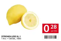 Transgourmet Zitronen Lose KL.1 Angebot